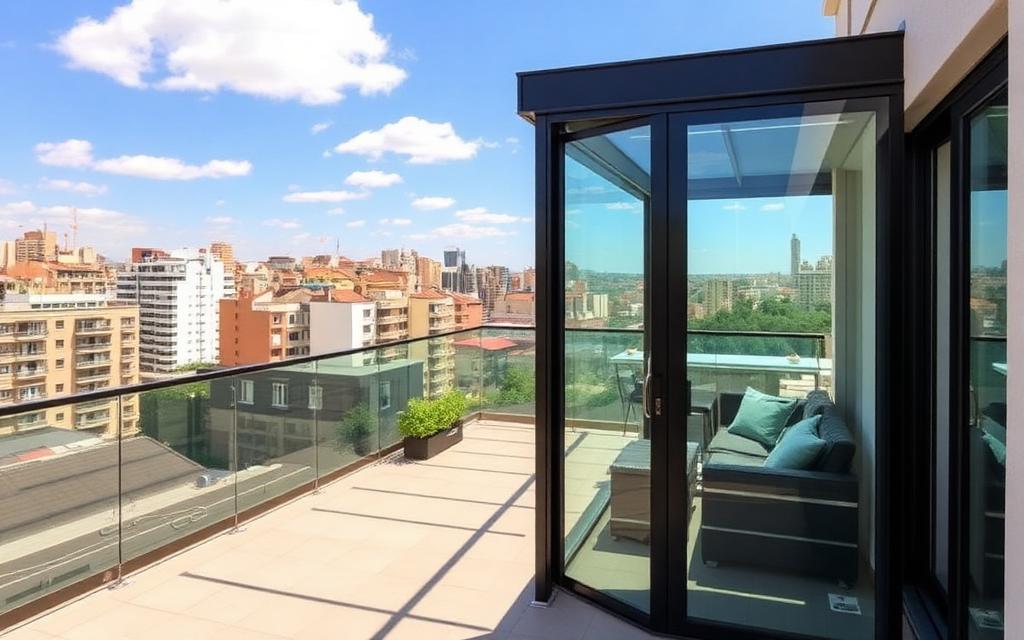 Cerramientos de terraza: cortinas de cristal vs. correderos